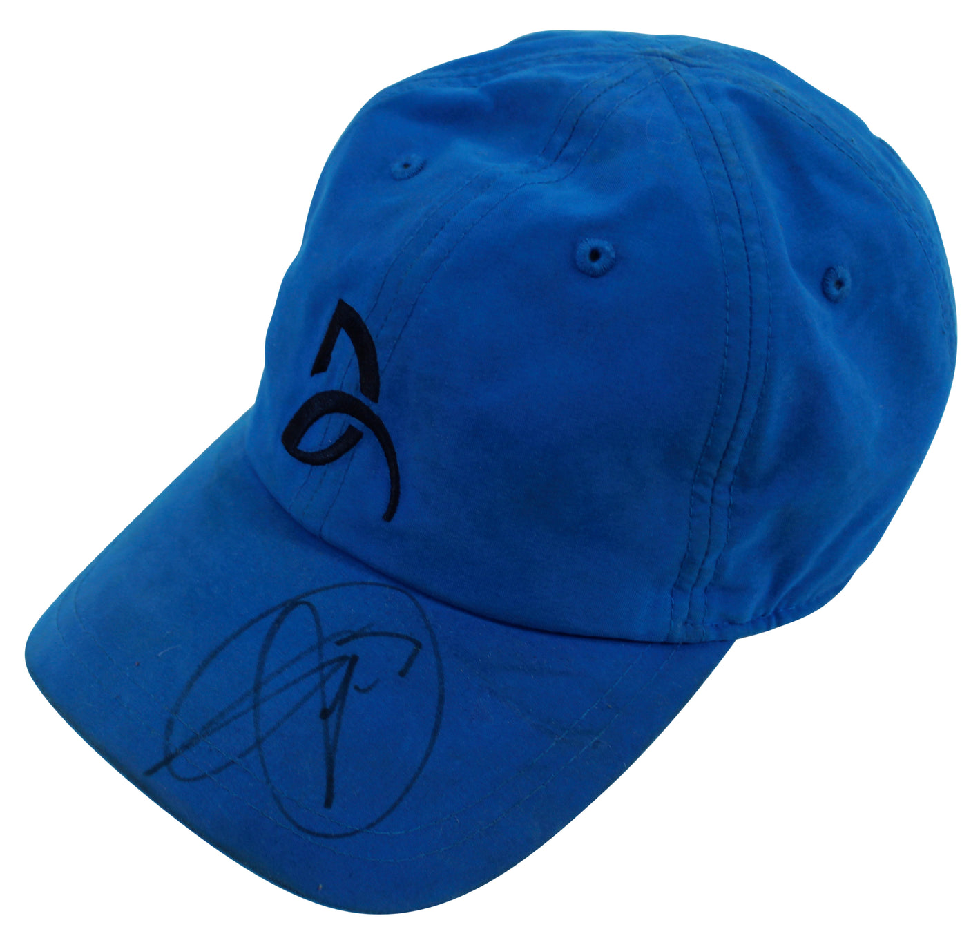 Novak Djokovic Authentic Signed Blue Lacoste Match Used Hat BAS #AB77951