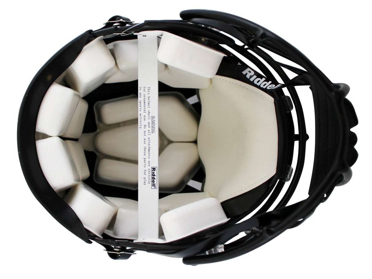 Colorado Travis Hunter "24 HT" Signed Black F/S Speed Proline Helmet W/ Case BAS