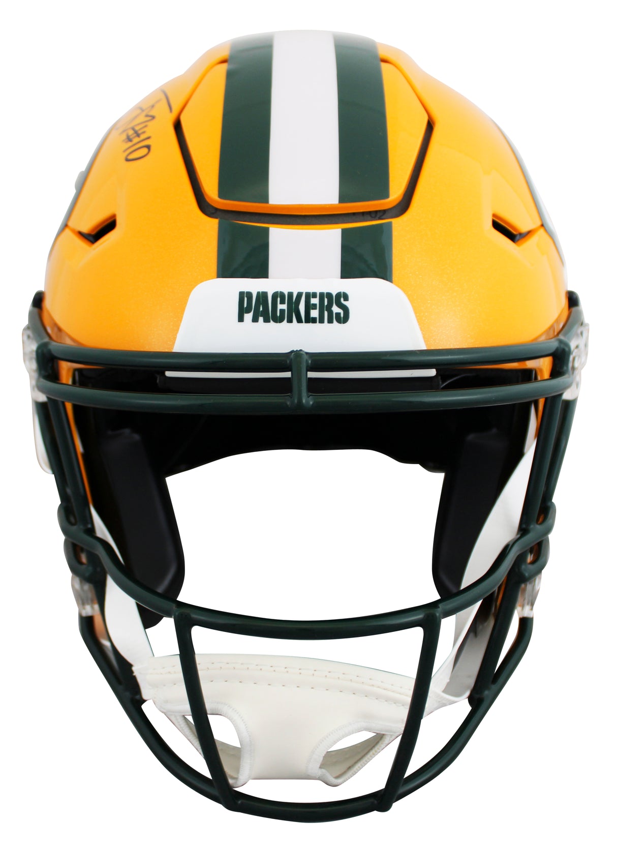 Packers Jordan Love Authentic Signed Riddell Speed Flex Full Size Helmet BAS