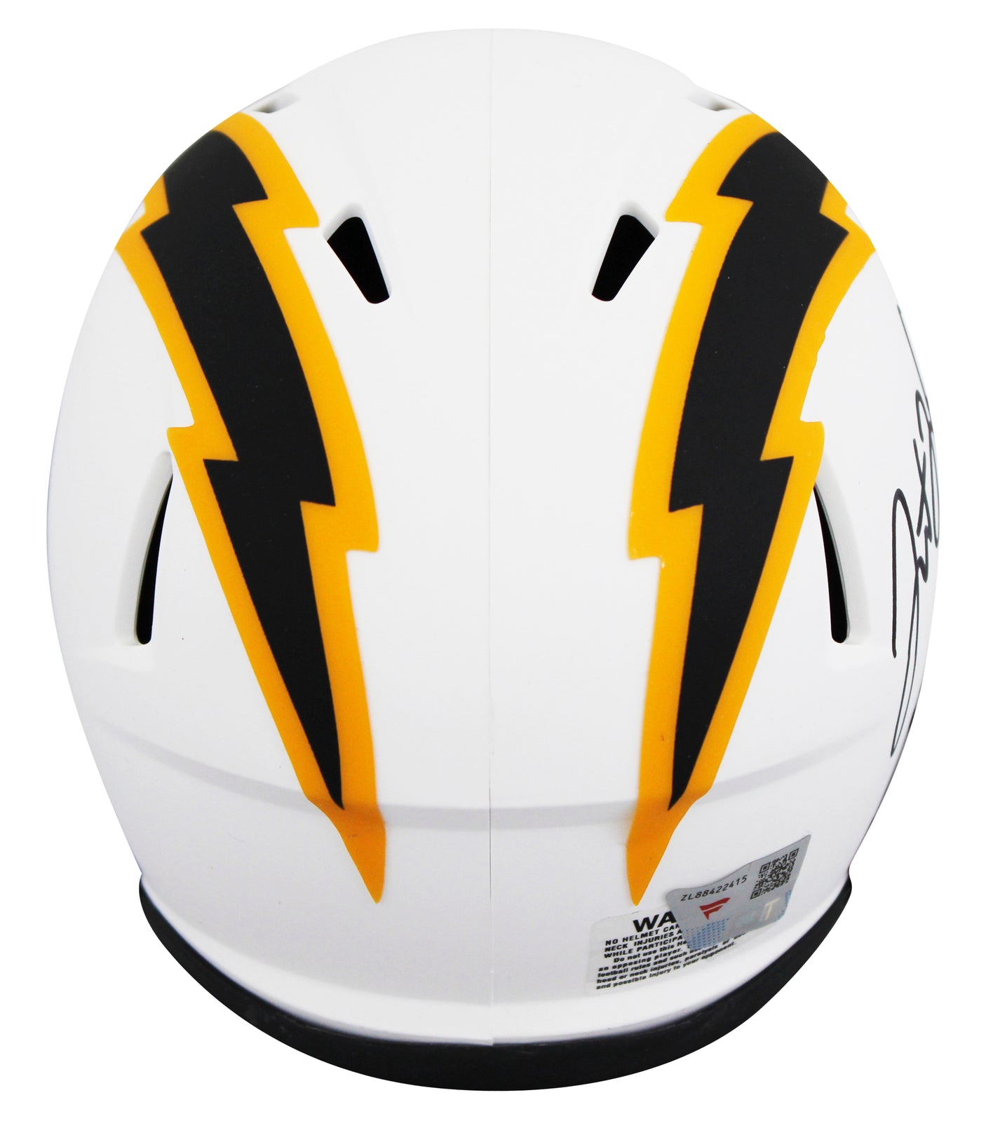 Chargers Justin Herbert Signed Lunar Speed Mini Helmet W/ Case Fanatics