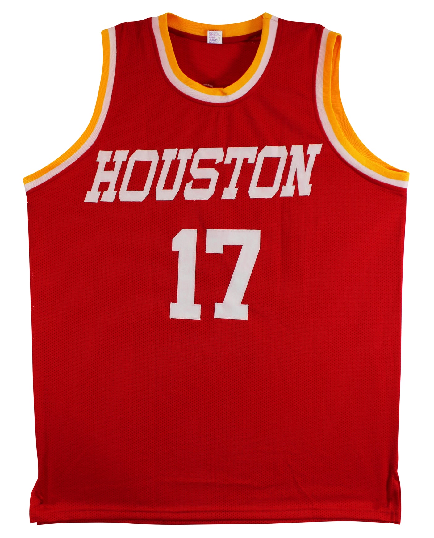 Mario Elie Authentic Signed Red Pro Style Jersey Autographed JSA #WIT366410