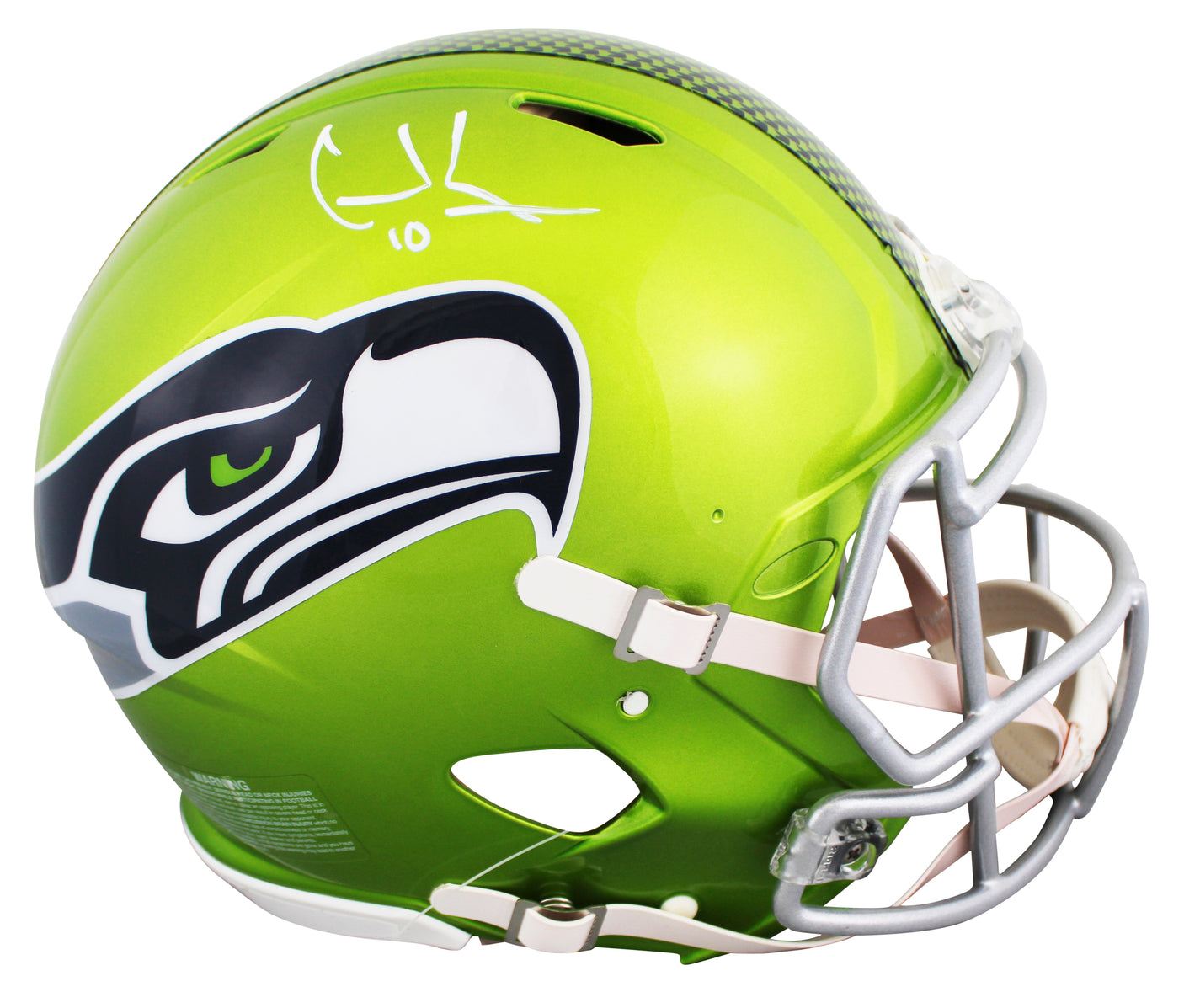 Seahawks Cooper Kupp Signed Flash F/S Speed Proline Helmet W/ Case Fanatics