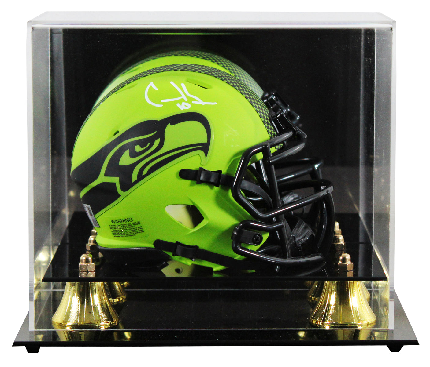 Seahawks Cooper Kupp Authentic Signed Rave Speed Mini Helmet W/ Case Fanatics