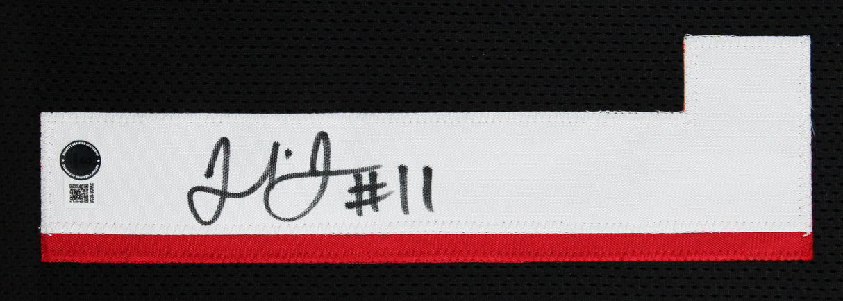 Julio Jones Authentic Signed Black Pro Style Framed Jersey BAS Witnessed