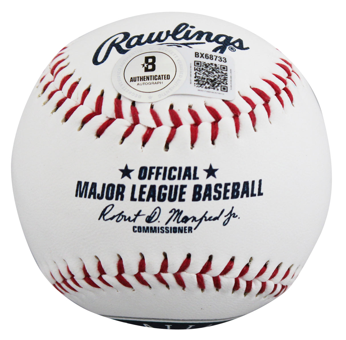Mariners Julio Rodriguez Signed Seattle Mariners Logo OML Baseball BAS #BX68733