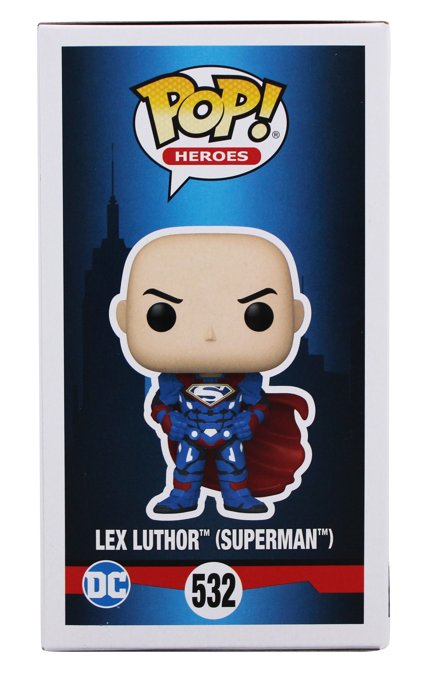 Jesse Eisenberg Superman Signed Lex Luthor #532 Funko Pop Vinyl Figure JSA