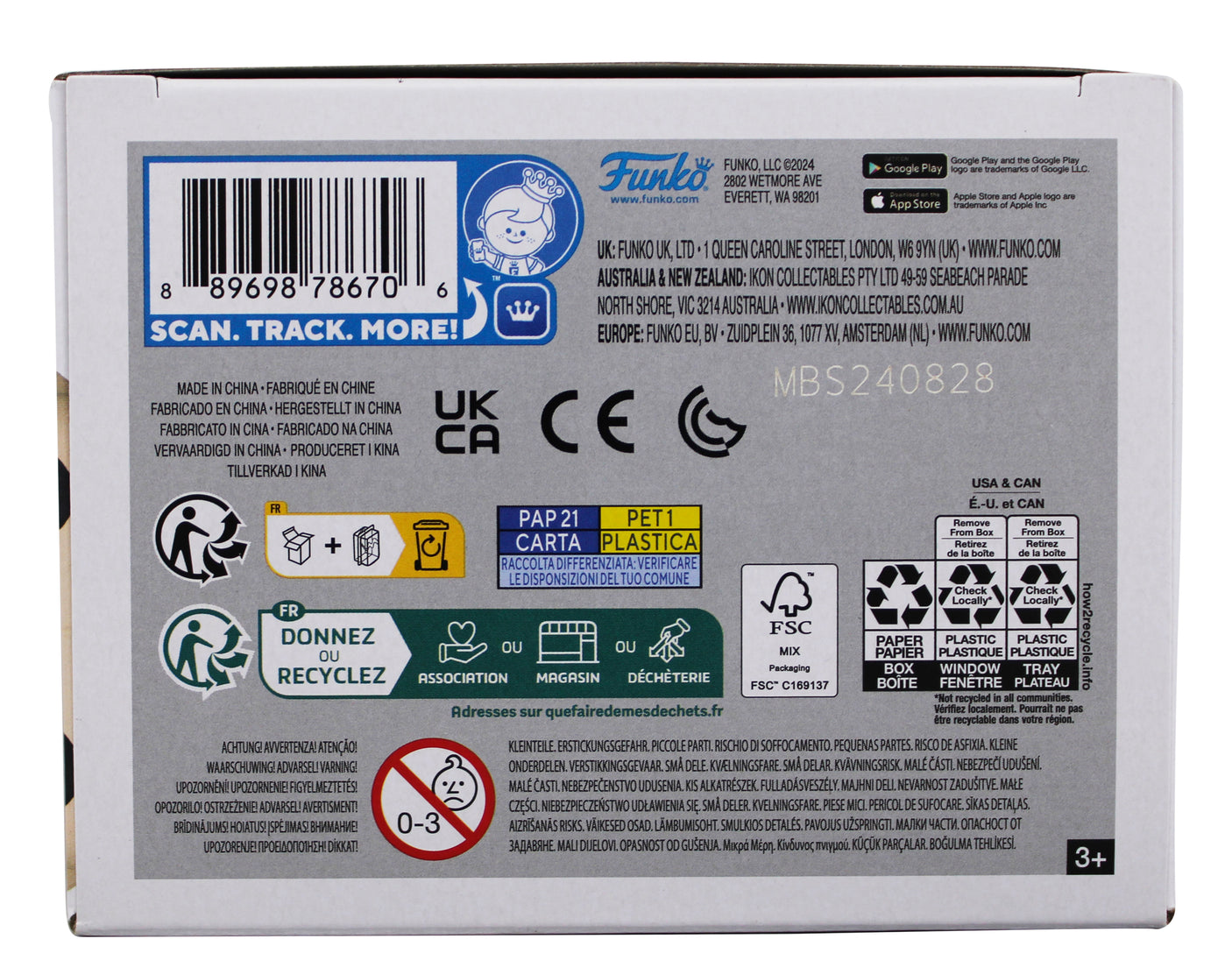 Jesse Eisenberg Superman Signed Lex Luthor #532 Funko Pop Vinyl Figure JSA