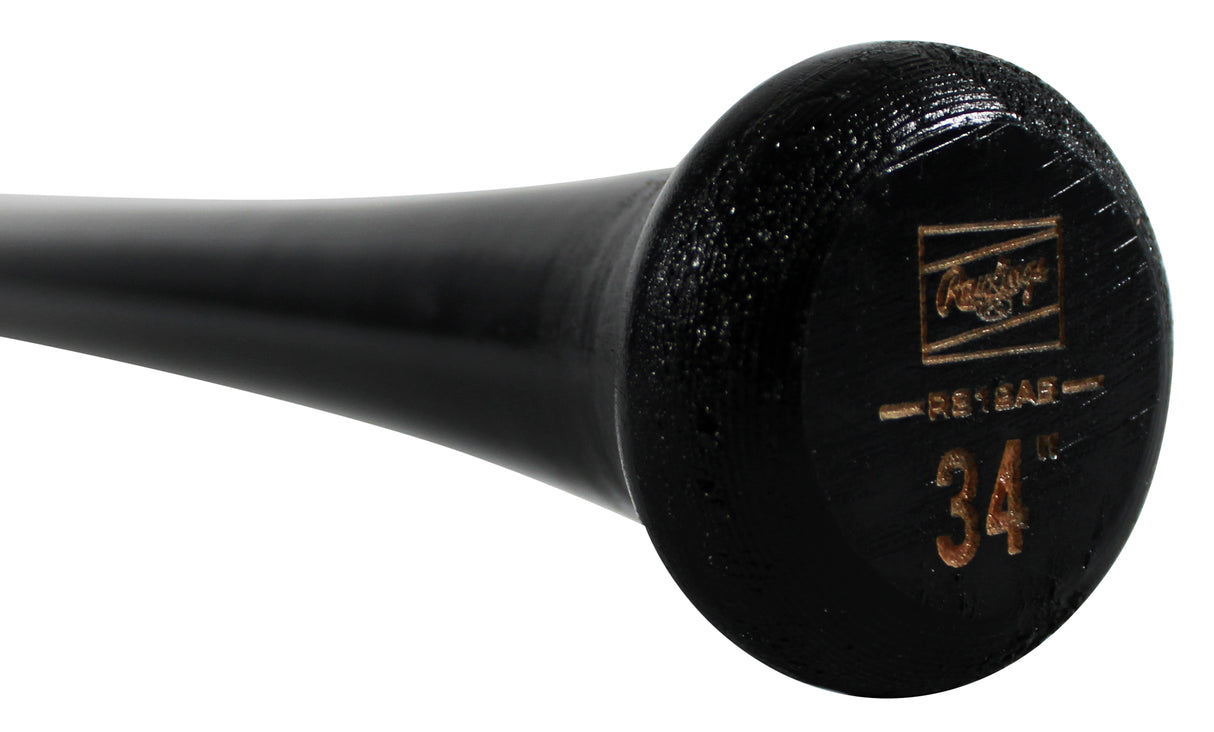 Mariners Julio Rodriguez Authentic Signed Black Rawlings Adirondack Bat BAS