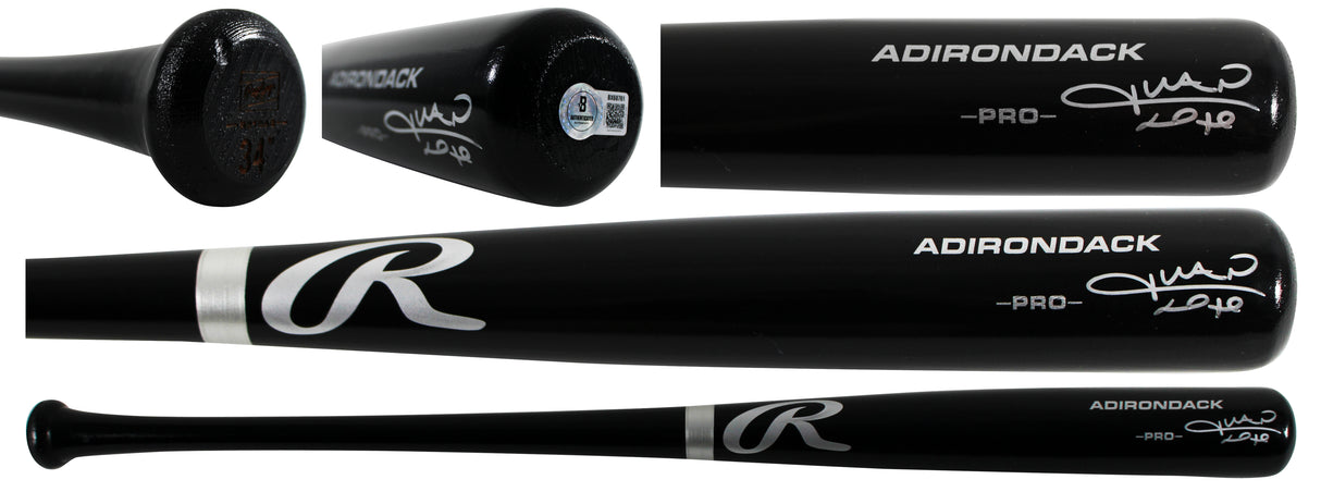 Mets Juan Soto Signed Black Rawlings Adirondack Baseball Bat BAS #BX68761