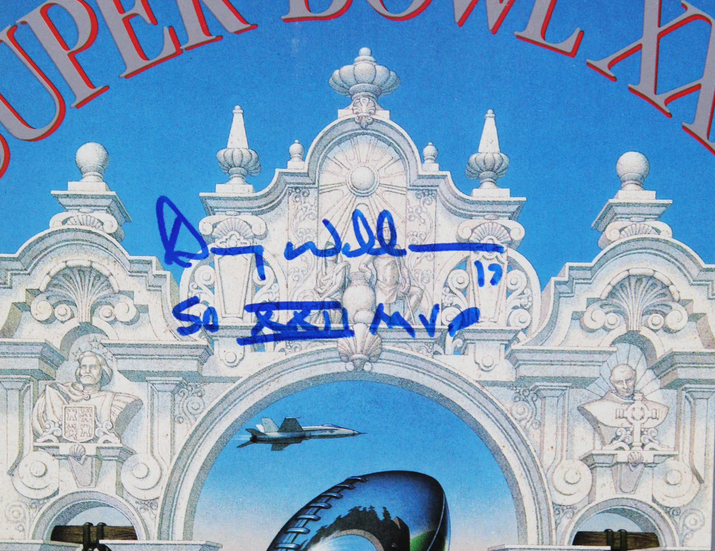 Commanders Doug Williams "SB XXII MVP" Signed Super Bowl XXII Program BAS Wit