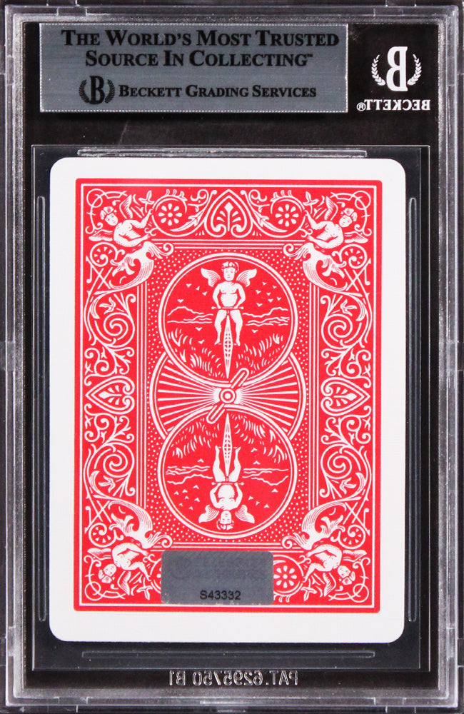 Mel Gibson Maverick Authentic Signed Ace Of Diamonds Card BAS Slabbed 2