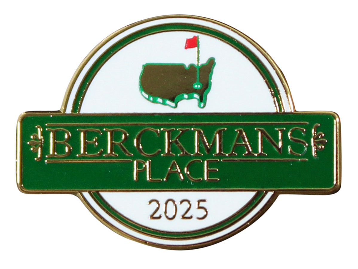 2025 Berckmans Place Masters Augusta National Golf Club Pin