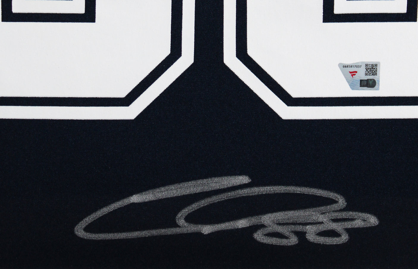 Cowboys CeeDee Lamb Authentic Signed Navy Blue Nike Game Framed Jersey Fanatics