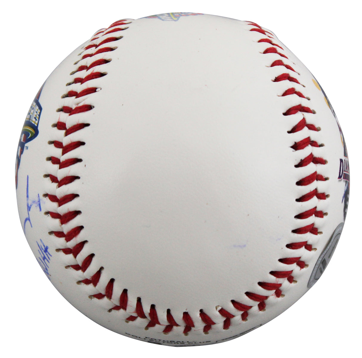 D-Backs Luis Gonzalez "G7 GW Hit" Signed WS Logo Fotoball Baseball BAS #BX68746