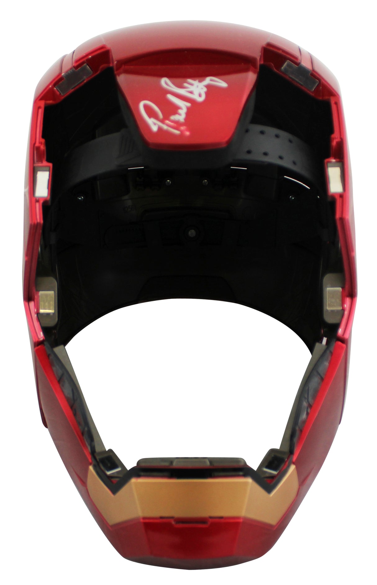 The Avengers (5) Lee, Jackson, Rudd +2 Signed Iron Man F/S Helmet BAS #AE64818