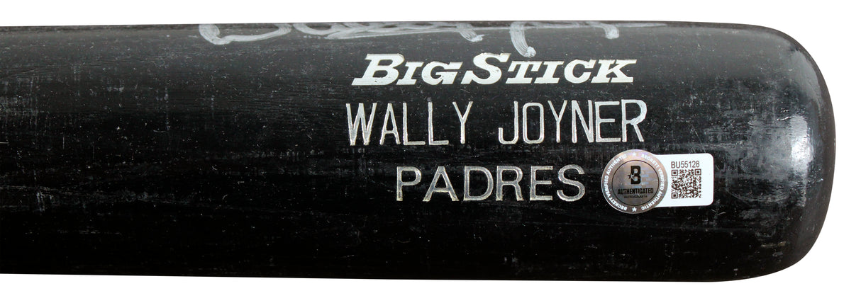Padres Wally Joyner Signed Game Used Rawlings Big Stick Player Model Bat BAS