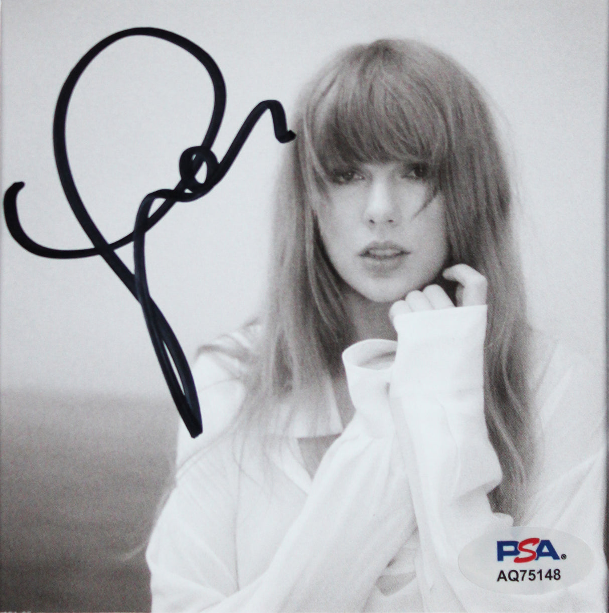 Taylor Swift Signed CD Insert Framed Display w/ Toy Story 5 LE Vinyl Album PSA