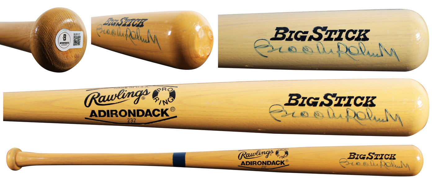 Orioles Brooks Robinson Signed Rawlings Big Stick Baseball Bat BAS #BU55127