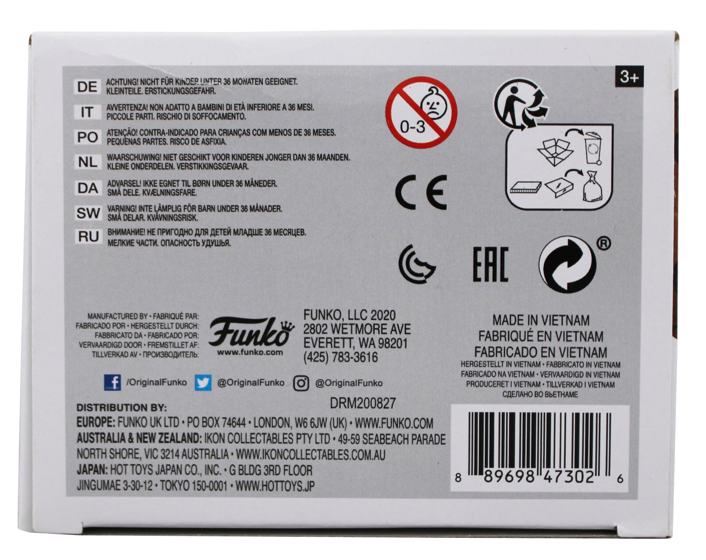 Bubba Wallace Jr. NASCAR Signed #11 Funko Pop Vinyl Figure PSA/DNA #AK15449