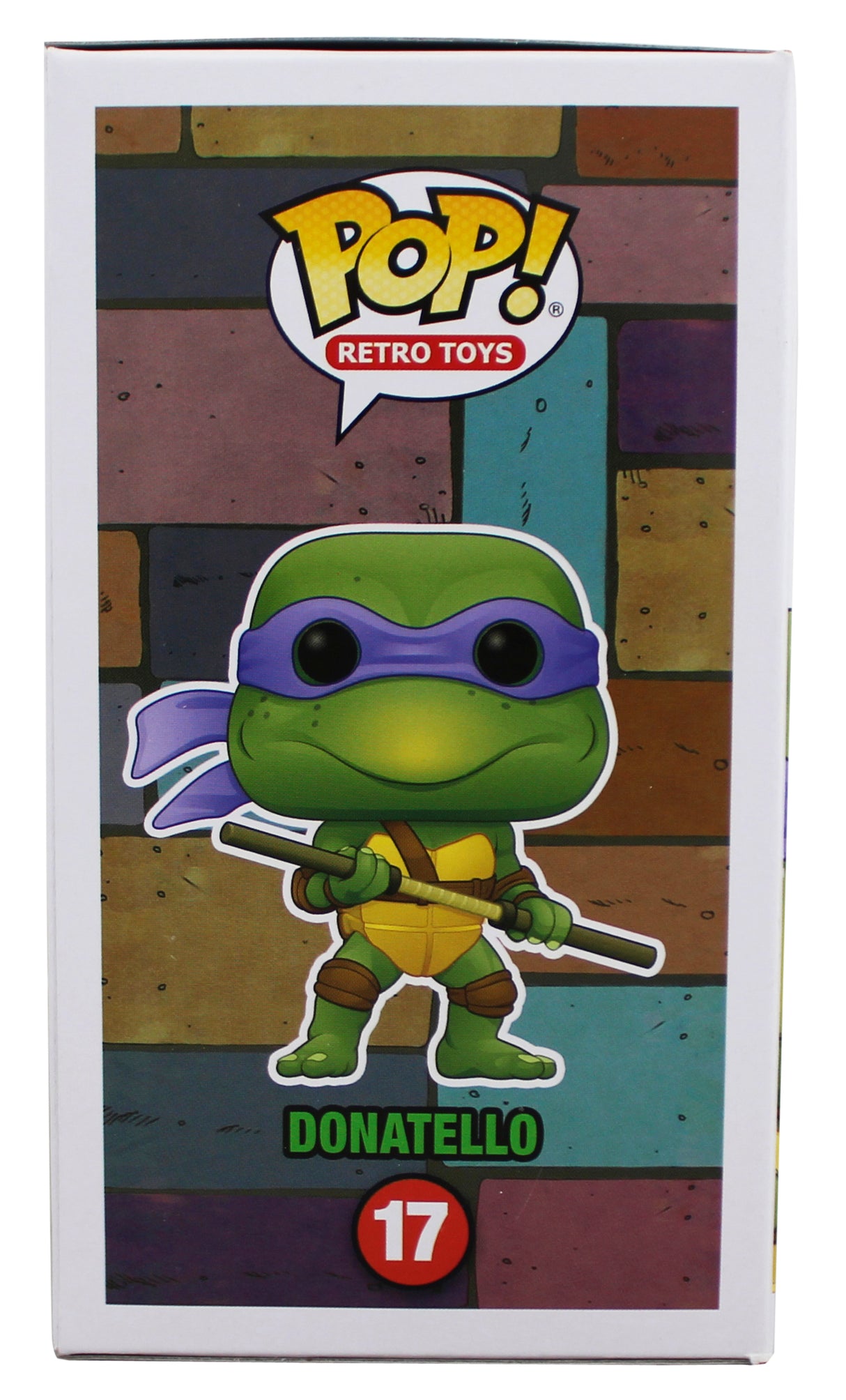 Kevin Eastman TMNT Signed Donatello #17 Funko Pop Figure w/ Sketch BAS #Y26872
