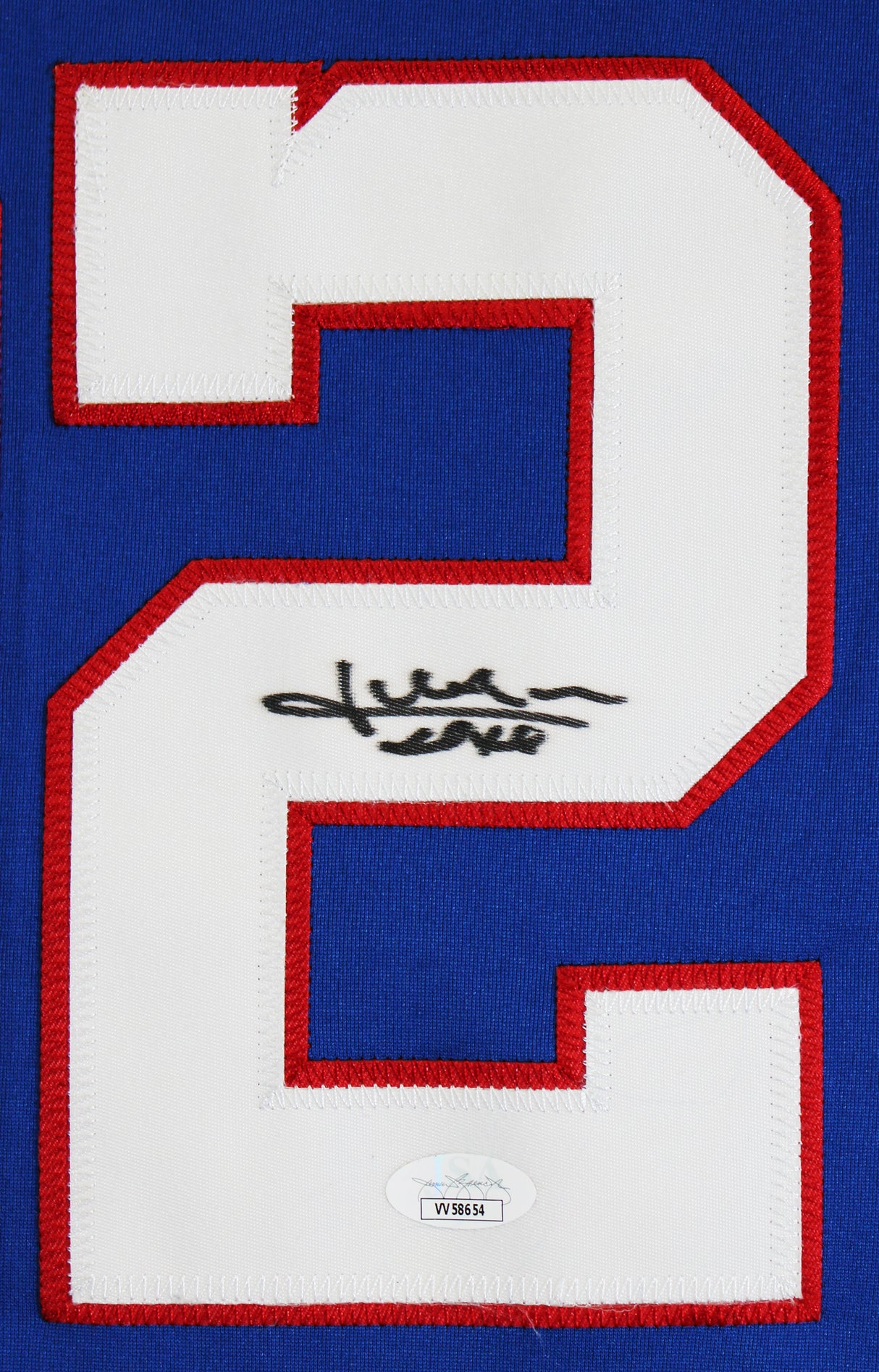 Juan Soto Authentic Signed Blue Pro Style Jersey Autographed JSA