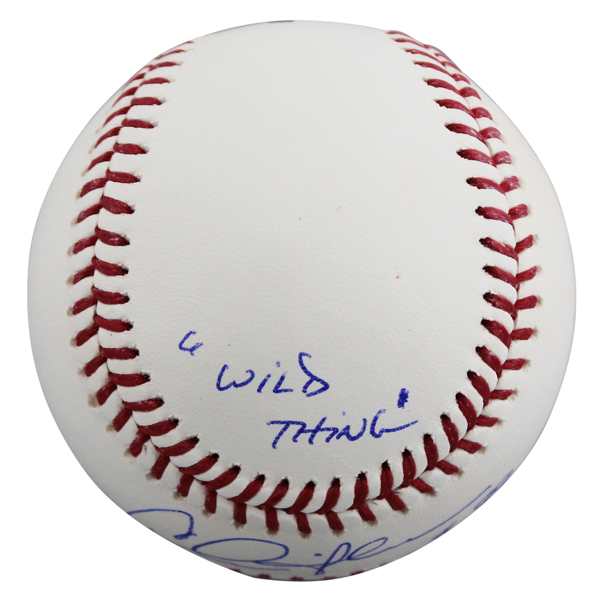 Charlie Sheen Major League "Wild Thing" Signed Baseball W/ Case BAS Witnessed