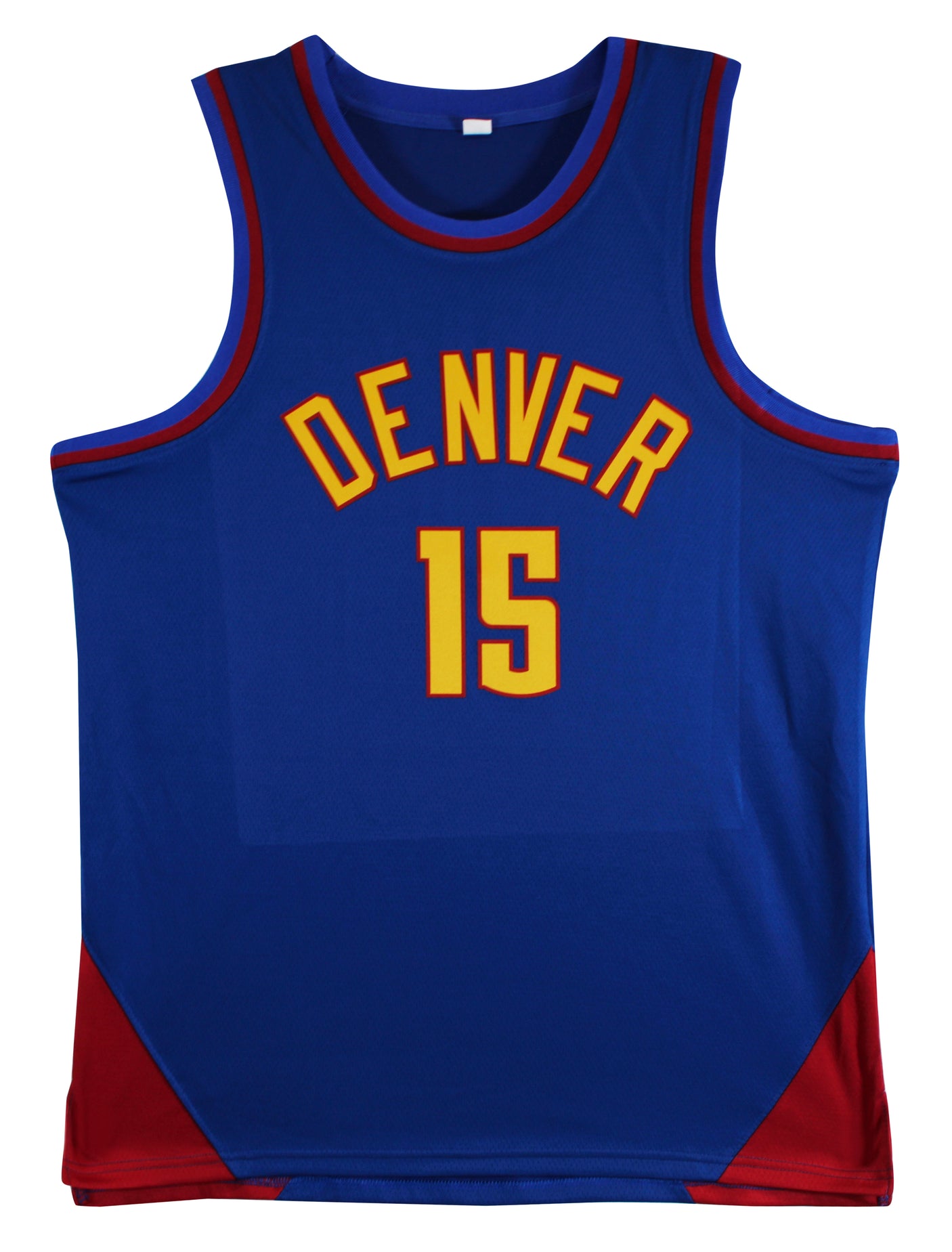 Nikola Jokic Authentic Signed Blue City Edition Pro Style Jersey Autographed JSA