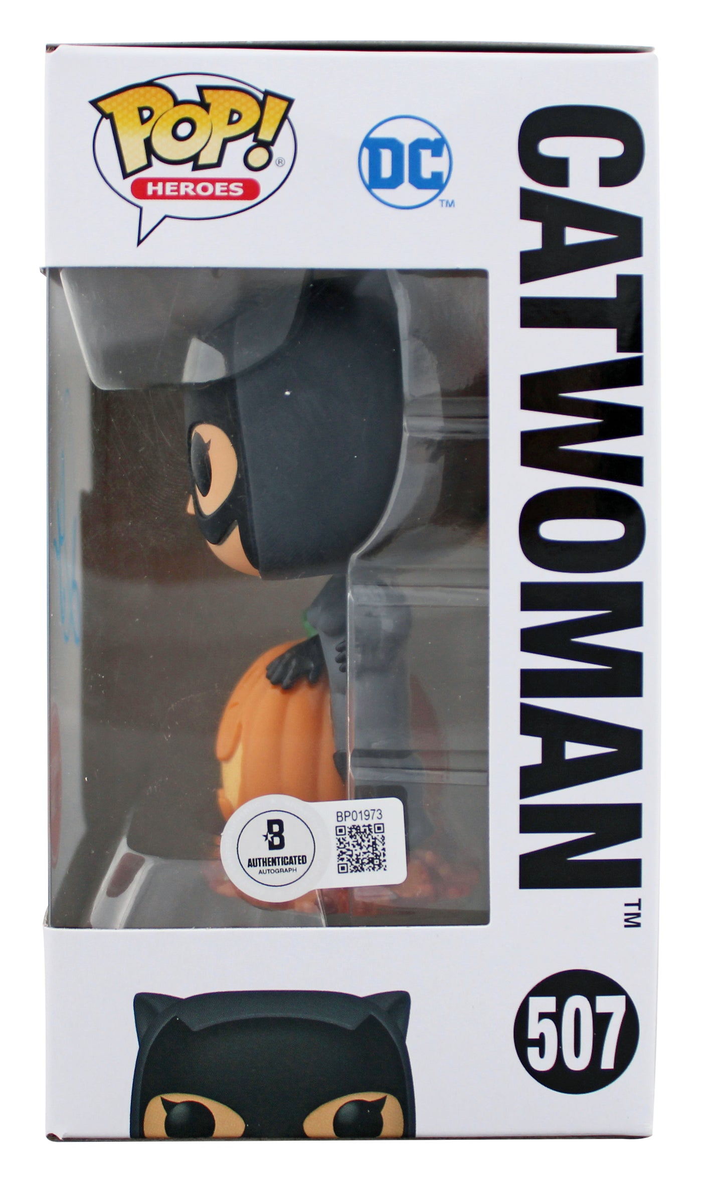 Halle Berry Catwoman Authentic Signed #507 Funko Pop Vinyl Figure BAS #BP01973
