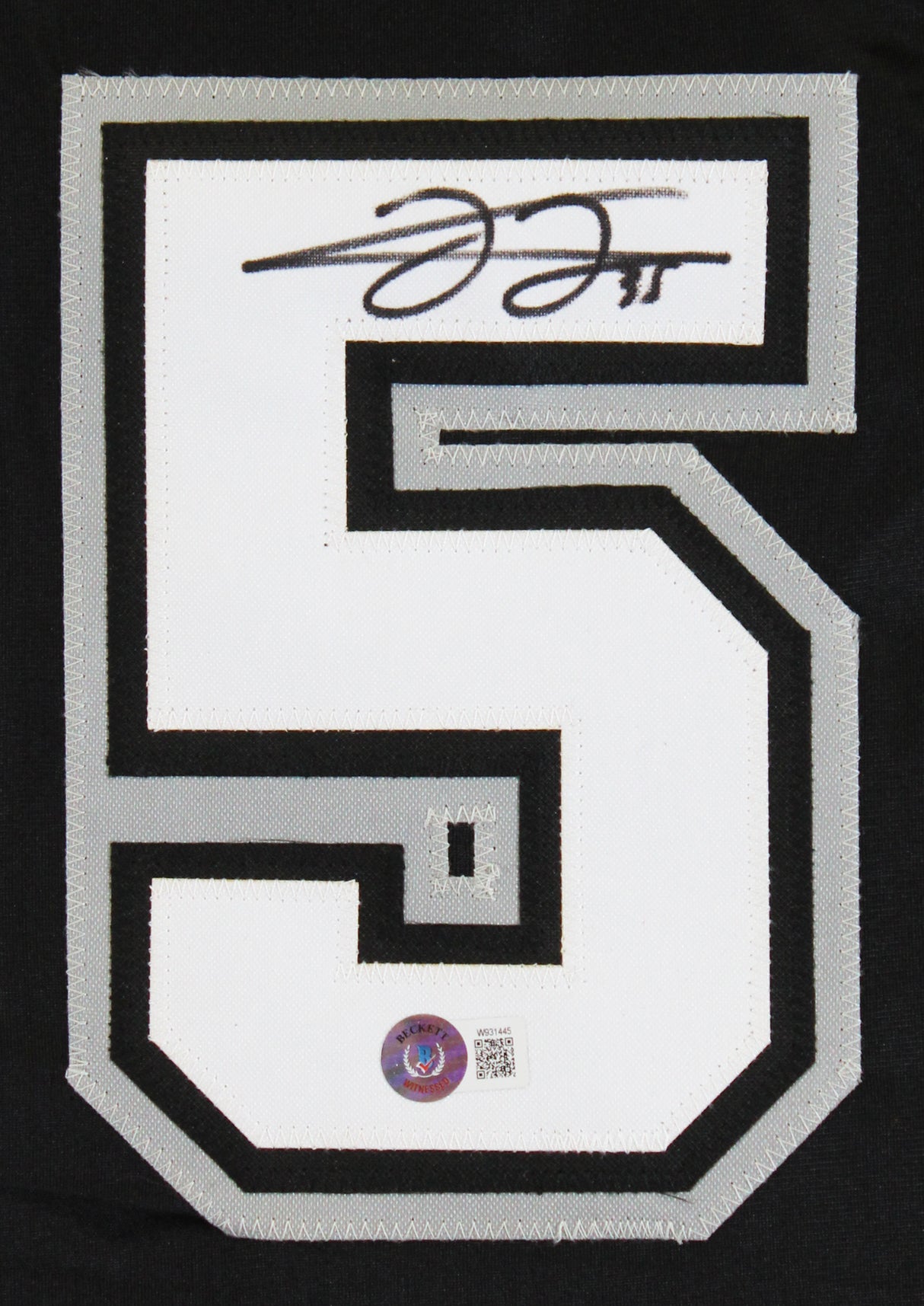 Frank Thomas Authentic Signed Black Pro Style Jersey Autographed BAS Witnessed