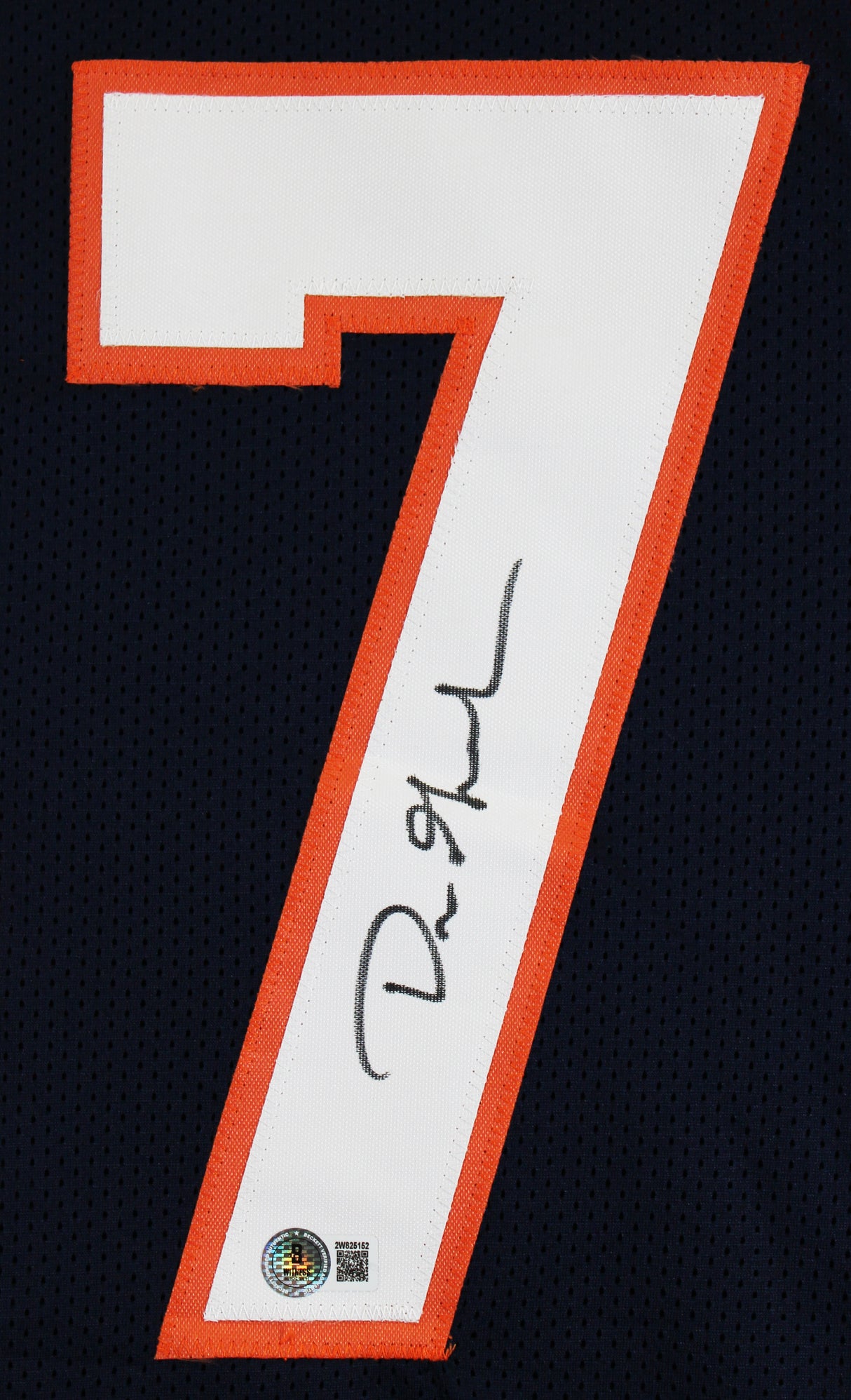 Dre Greenlaw Authentic Signed Navy Pro Style Jersey Autographed BAS Witnessed