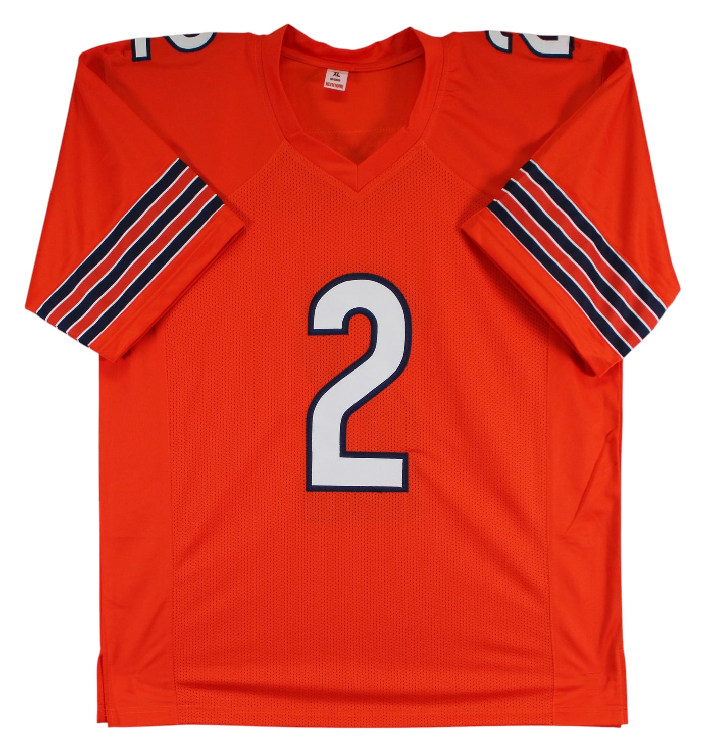 D.J. Moore Authentic Signed Orange Pro Style Jersey Autographed BAS Witnessed