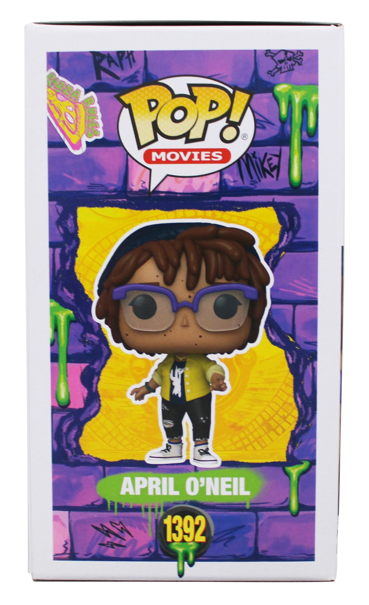 Ayo Edebiri TMNT Signed April O'Neil #1392 Funko Pop Vinyl Figure BAS #BR40961