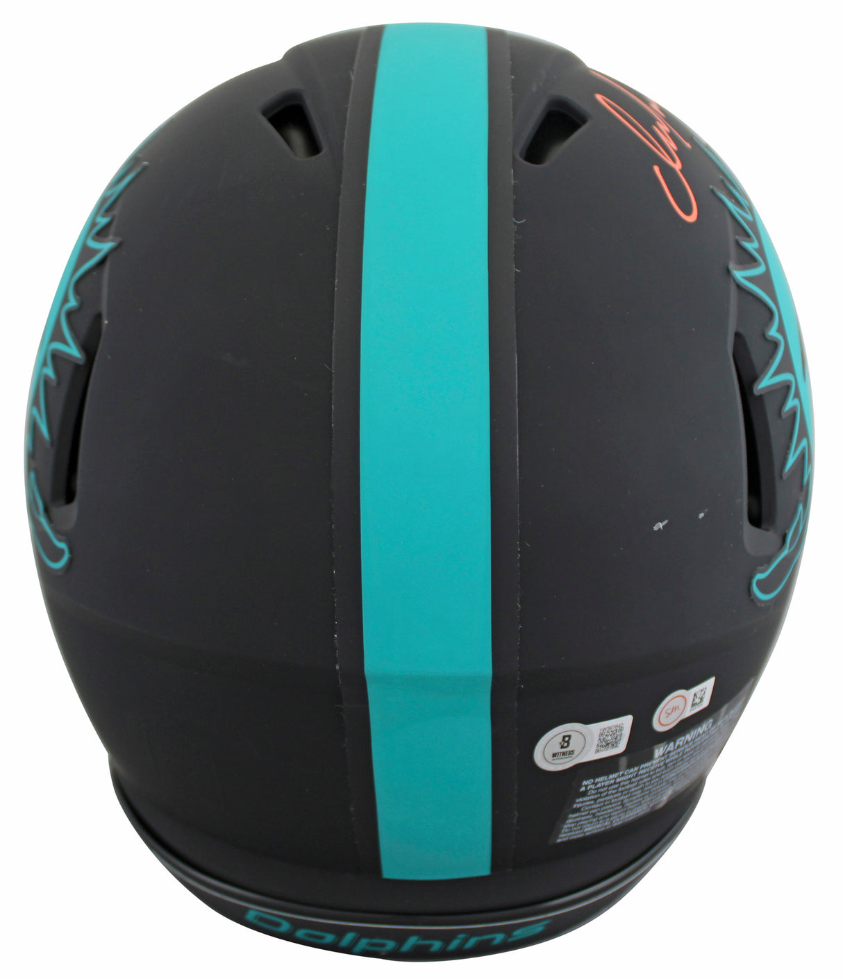 Dan Marino "Forever A Dolphin" Signed Eclipse F/S Speed Proline Helmet BAS Wit
