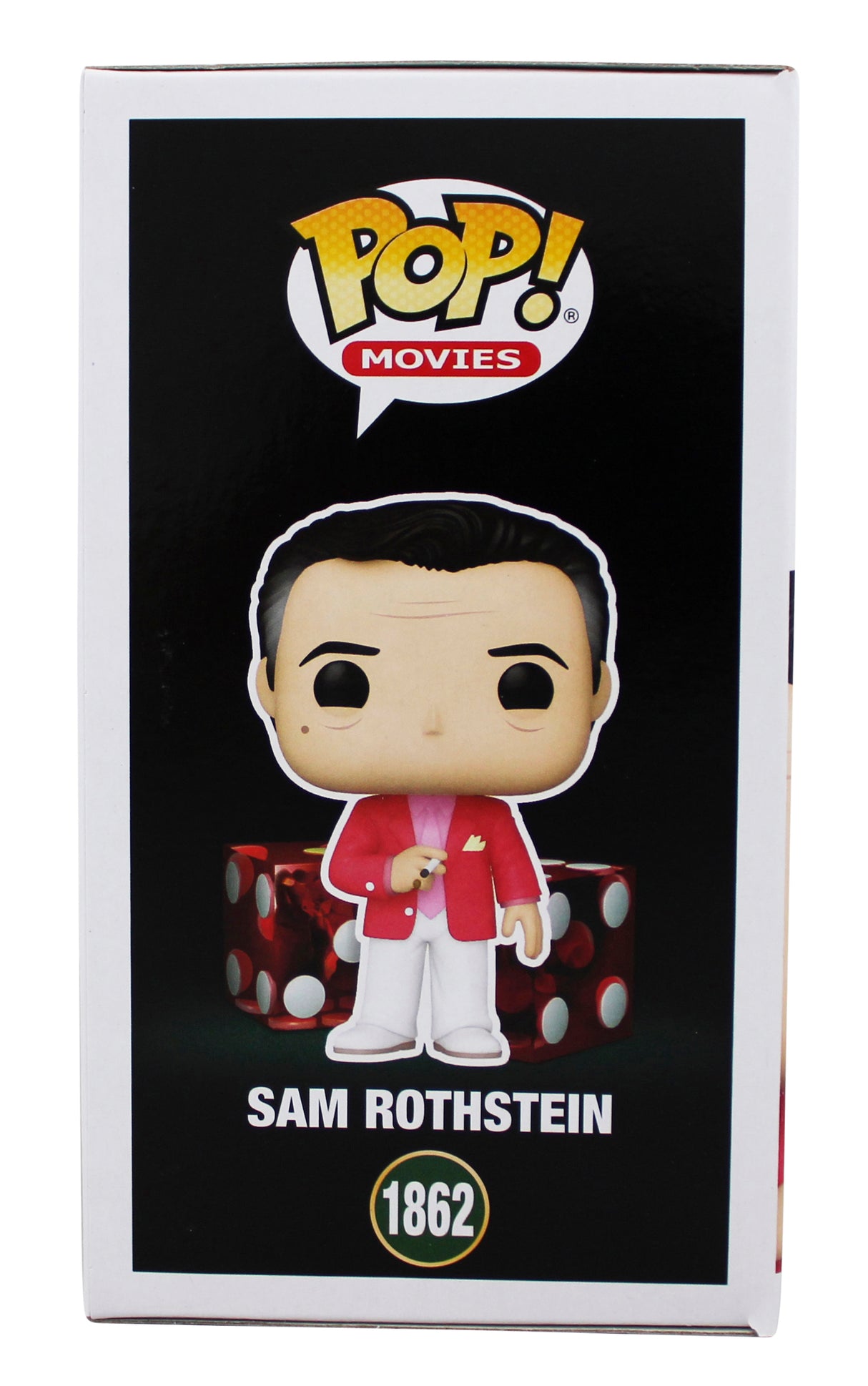 Robert De Niro Casino Signed Sam Rothstein #1862 Funko Pop Figure BAS #BS77075