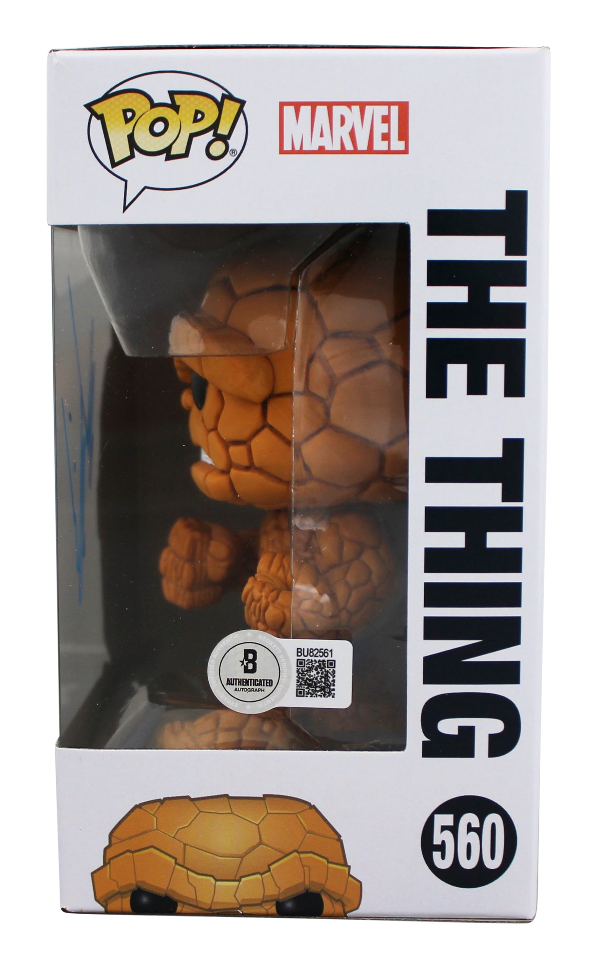 Michael Chiklis Fantastic Four Signed #560 Funko Pop Vinyl Figure BAS #BU82561