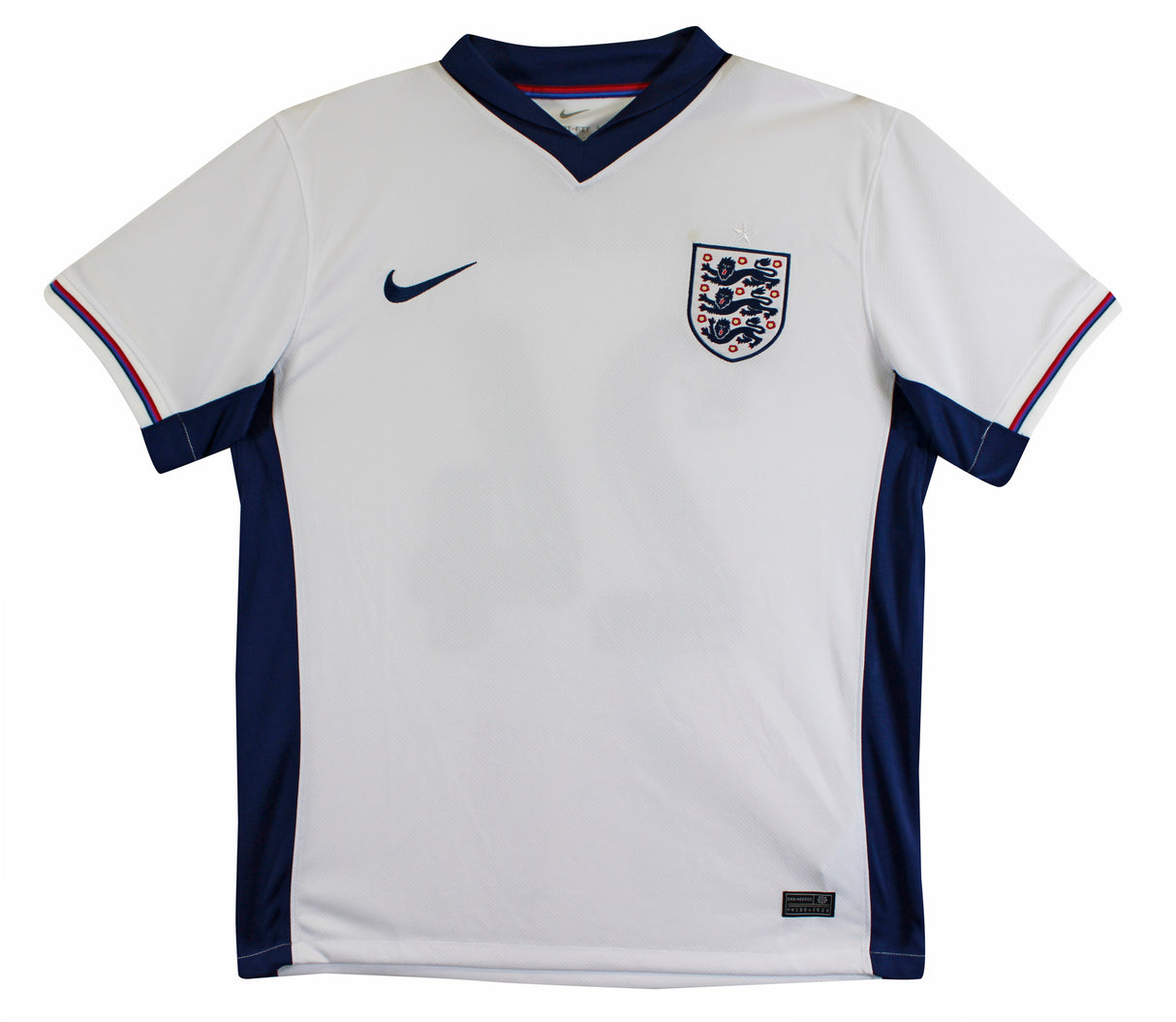 England Cole Palmer Authentic Signed White Nike Jersey Autographed BAS