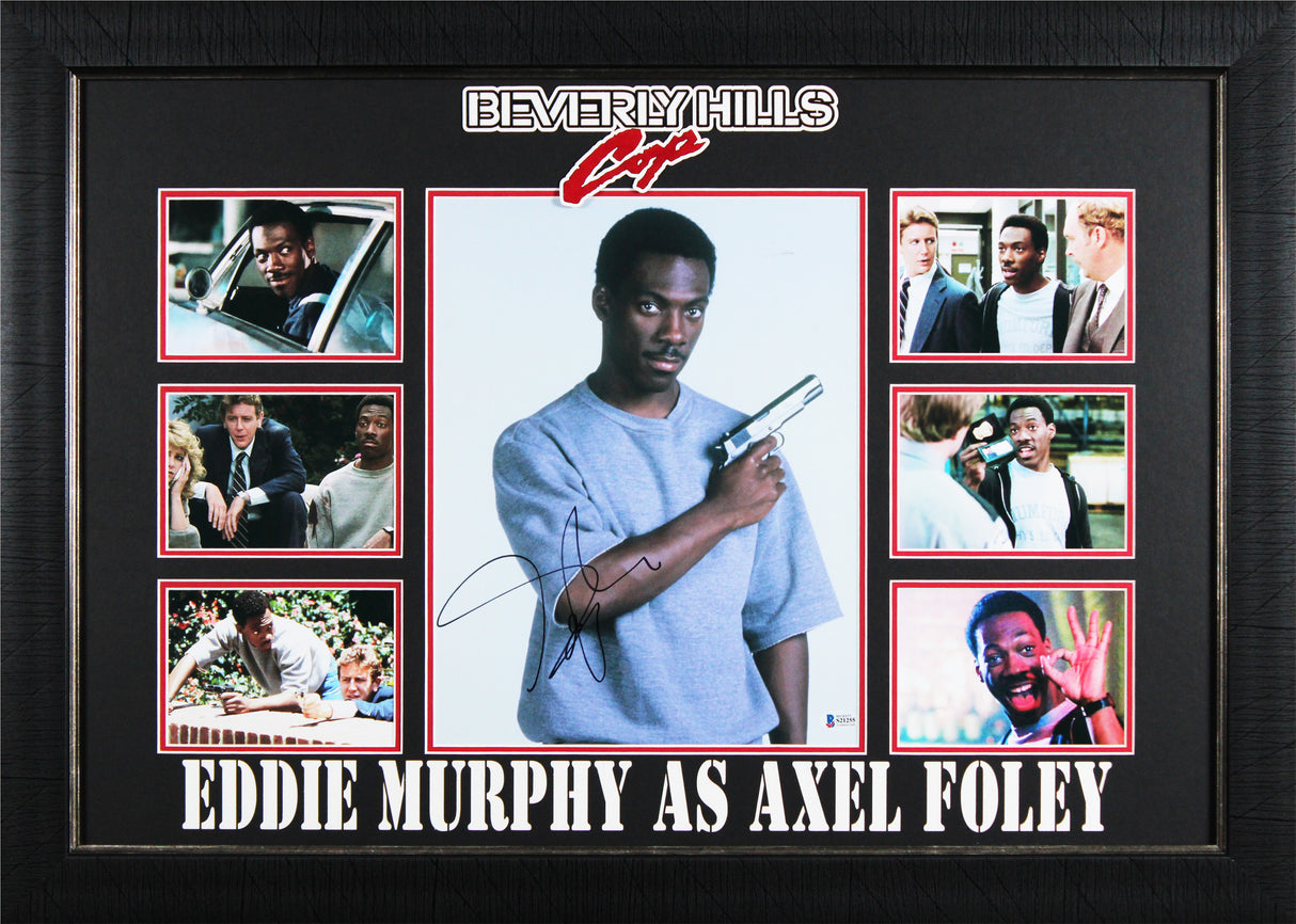 Eddie Murphy Beverly Hills Cop Authentic Signed 11x14 Framed Photo BAS #S21255