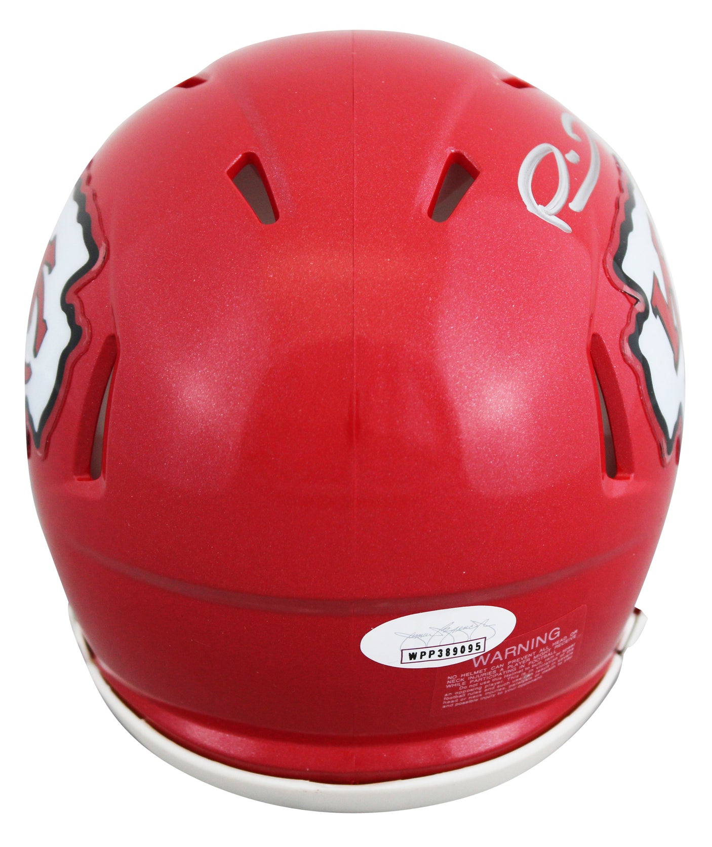 Chiefs Patrick Mahomes Authentic Signed Speed Mini Helmet w/ Case JSA