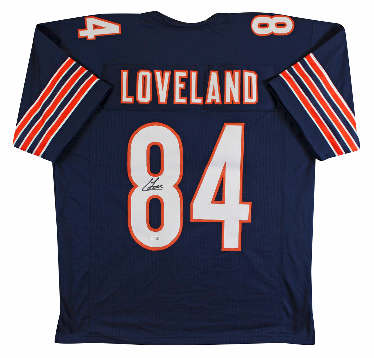 Colston Loveland Authentic Signed Navy Pro Style Jersey JSA Witness 2