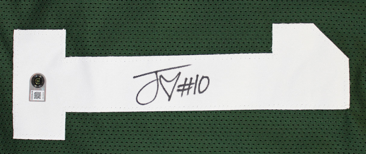 Jordan Love Authentic Signed Green Pro Style Framed Jersey BAS Witnessed 2
