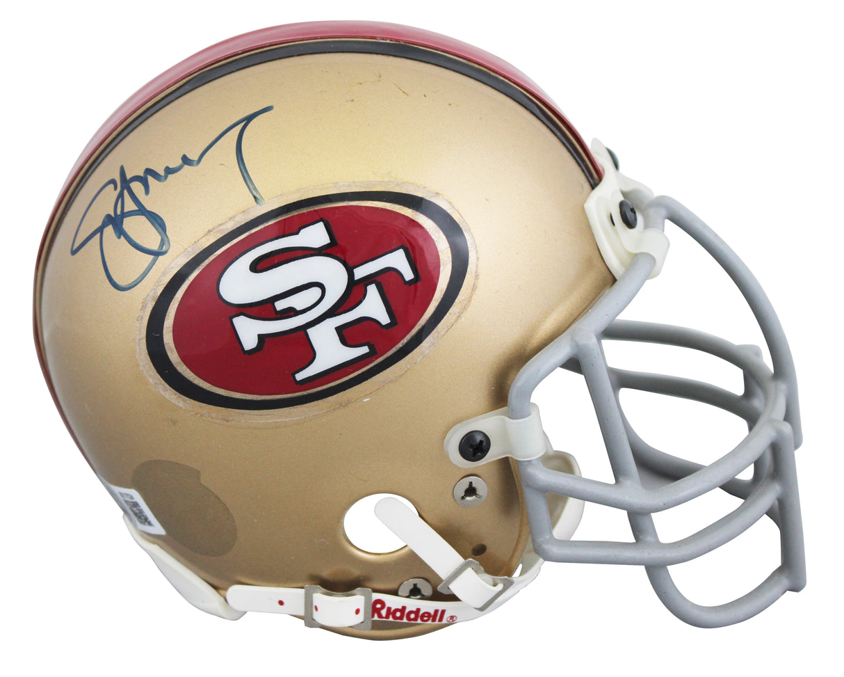 49ers Steve Young Authentic Signed VSR4 Rep Mini Helmet Autographed BAS #BS17524