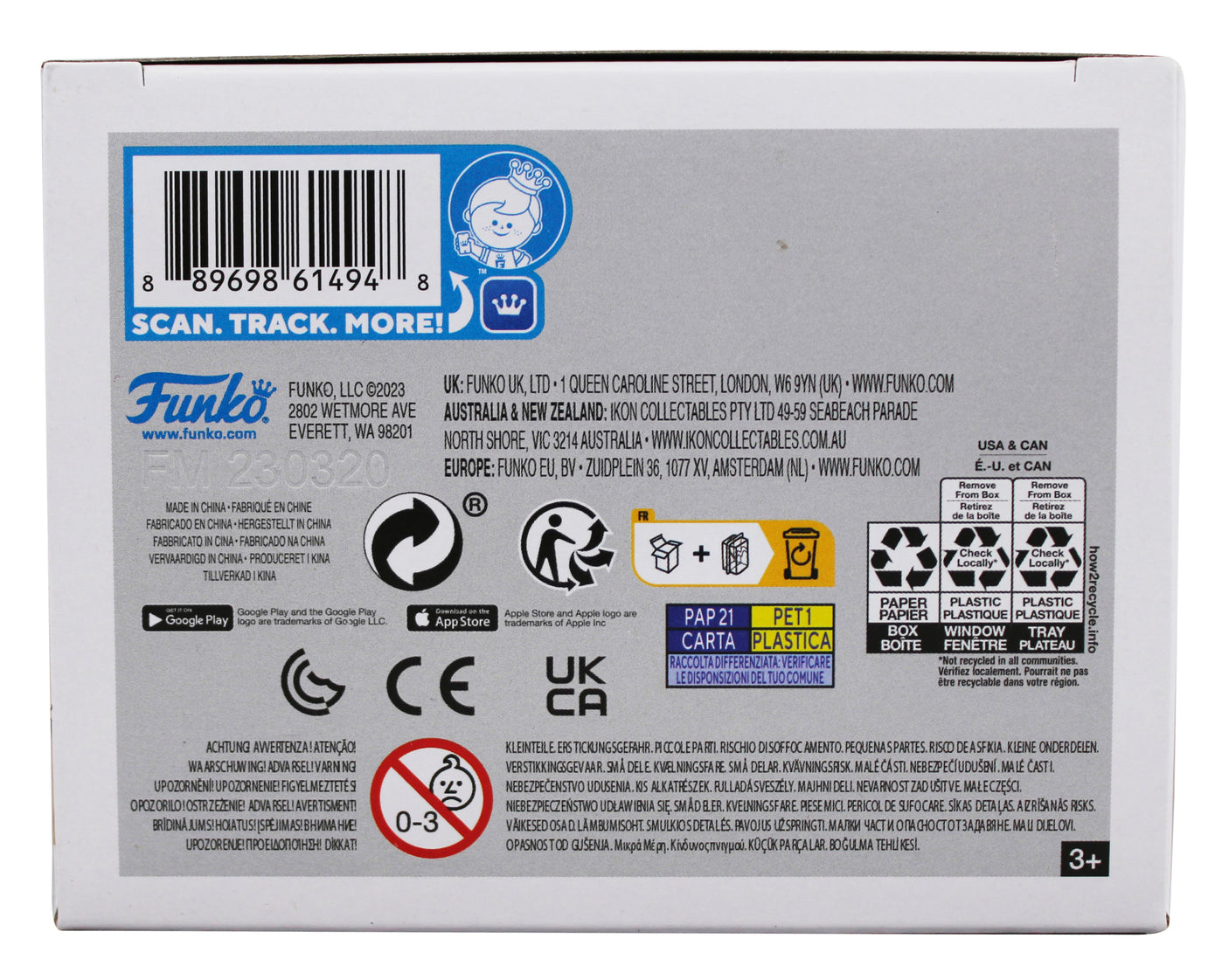 Brandi Chastain USA Soccer "2x Insc" Signed #11 Funko Pop Figure PSA #AN41143