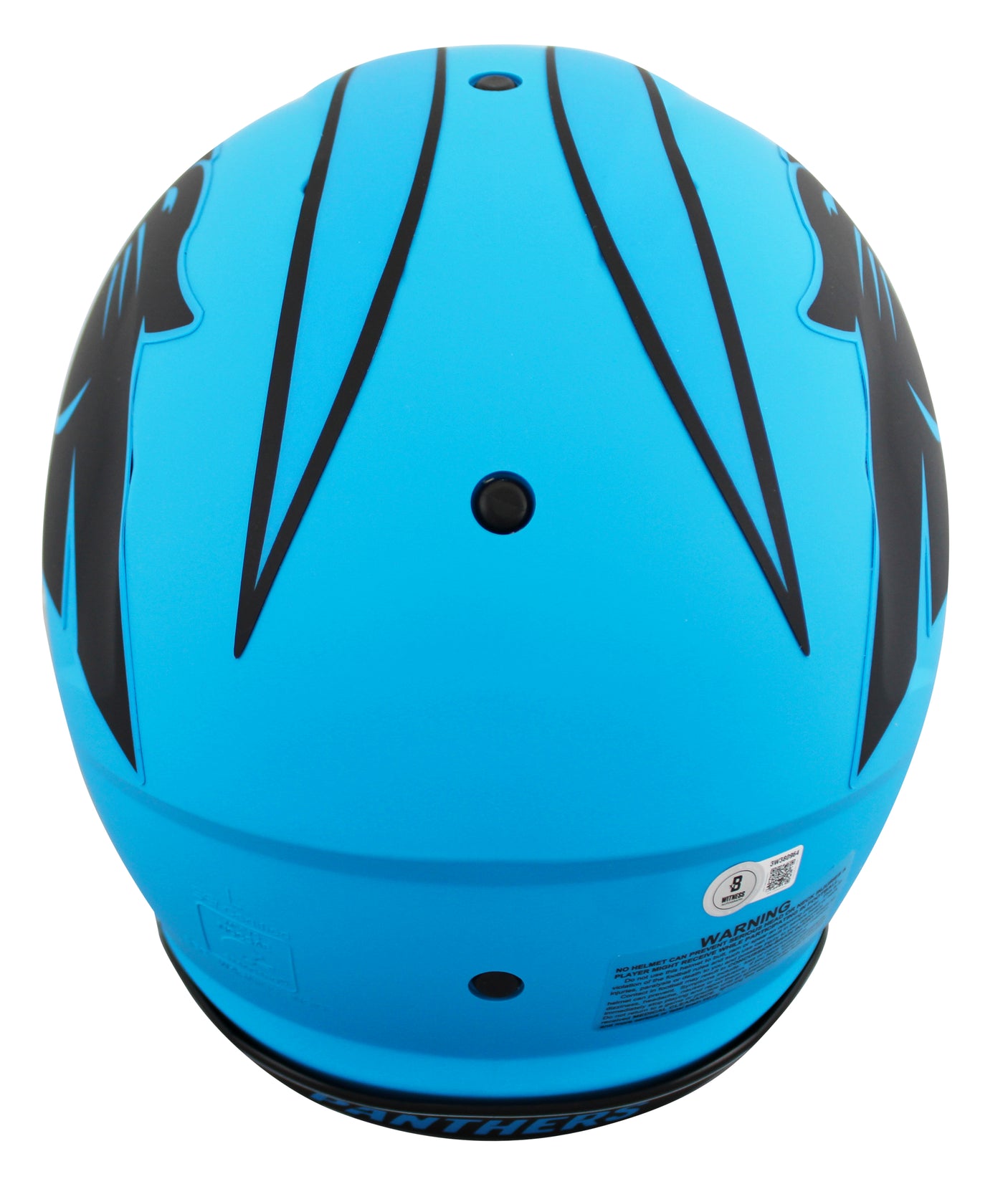 Panthers Julius Peppers Signed Rave Full Size Speed Proline Helmet W/ Case BAS W