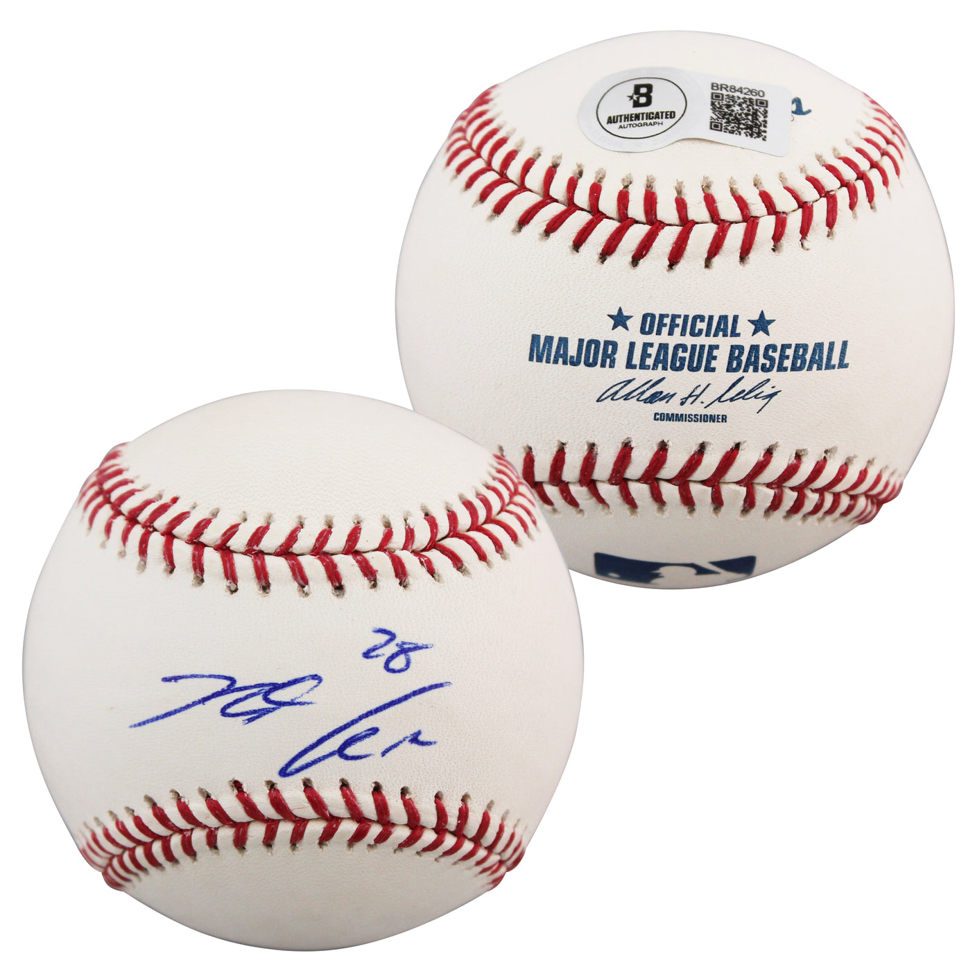 Cardinals Nolan Arenado Authentic Signed Sellig Oml Baseball BAS #BR84260