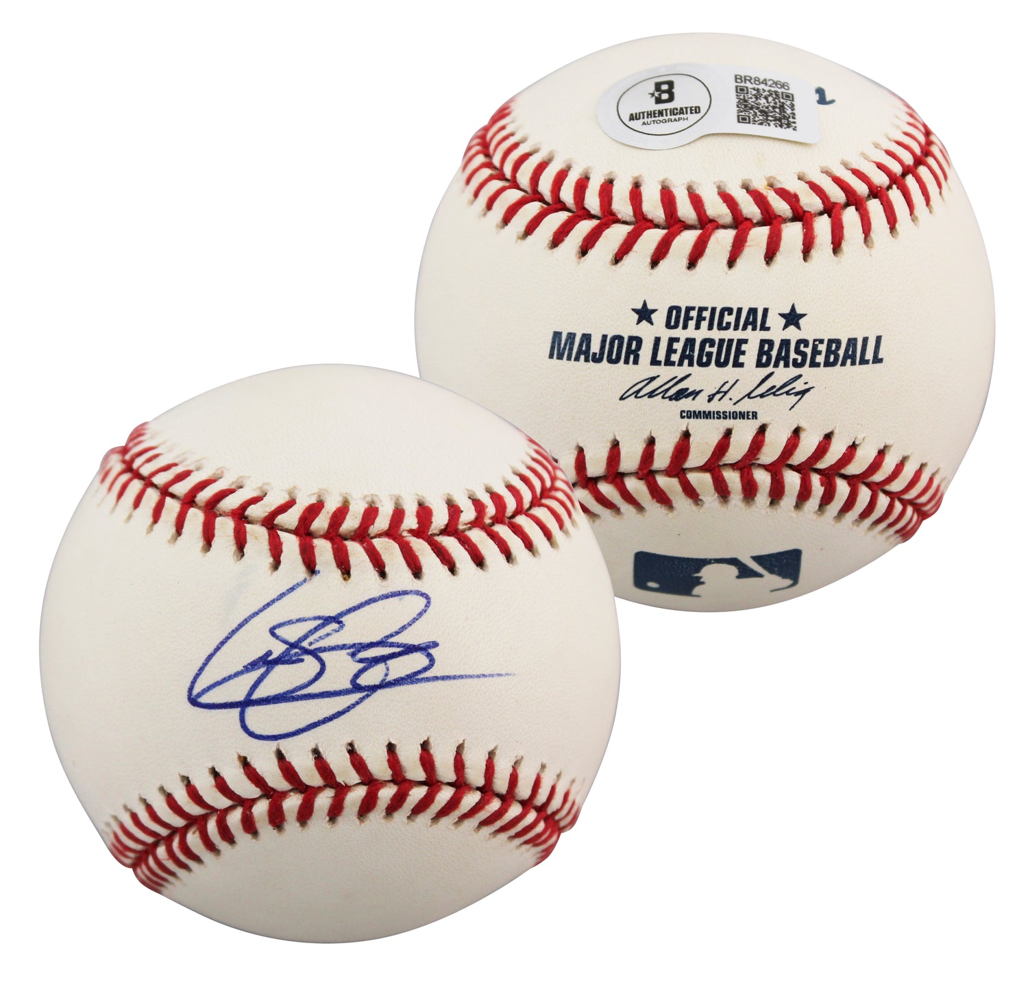 Reds Sean Casey Authentic Signed Bud Sellig Oml Baseball BAS #BR84266