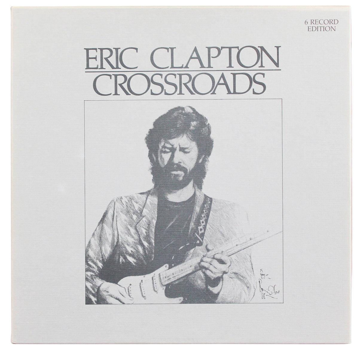 Eric Clapton Authentic Signed Crossroads Booklet w/ Vinyl Box Set BAS & JSA LOAs