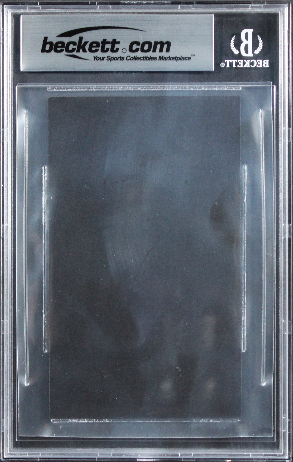 Patriots Bill Belichick Authentic Signed 1x3.75 Inch Cut Signature BAS Slabbed