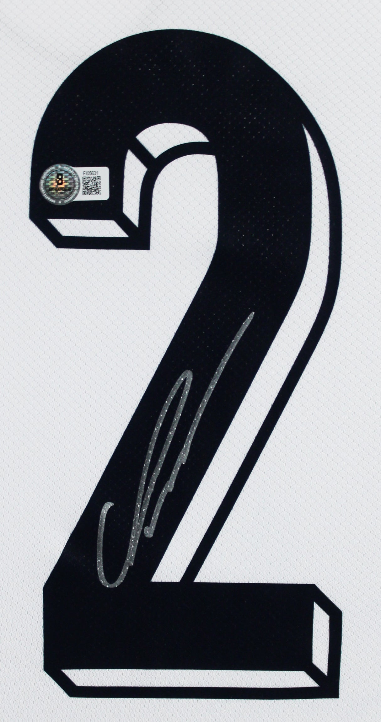 England Cole Palmer Authentic Signed White Nike Framed Jersey Autographed BAS