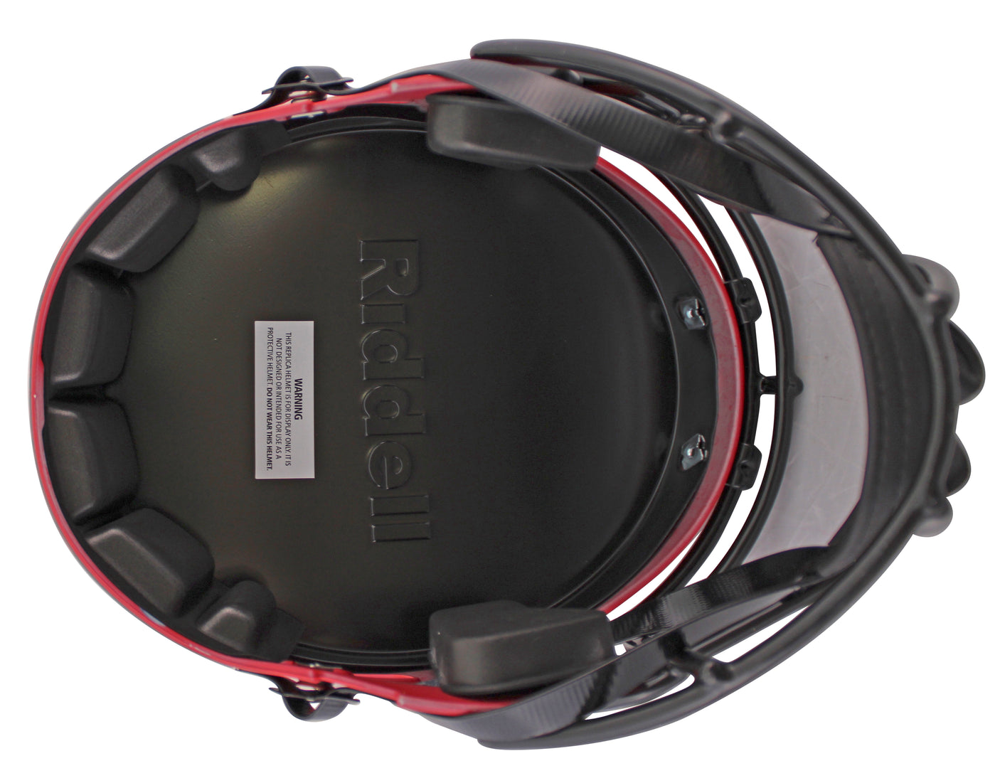 Cardinals Kurt Warner Signed Rave Full Size Speed Rep Helmet W/ Case BAS Witness