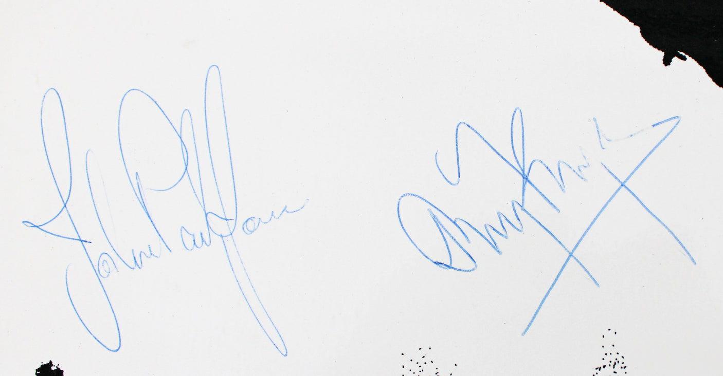 (4) Page, Plant, Bonham & Jones Signed Led Zepplin I Album Cover w Vinyl BAS JSA